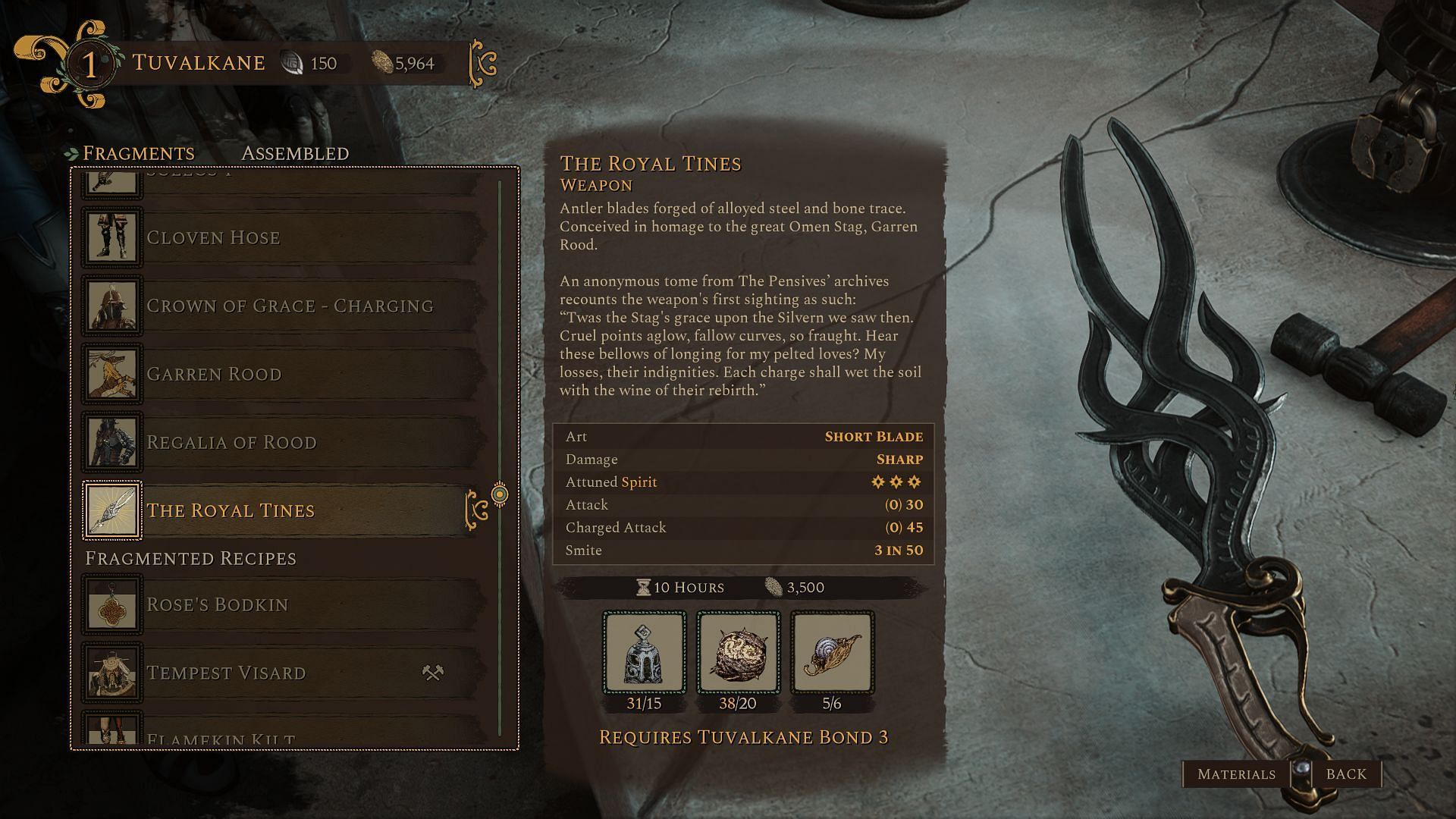 The Royal Tines is the best pick (Image via Digital Extremes)